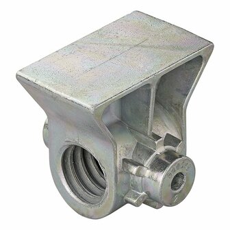 Bloc de broche de support d&#039;angle  M20 x  dia 15 mm adapte aux ecrous en plastique
