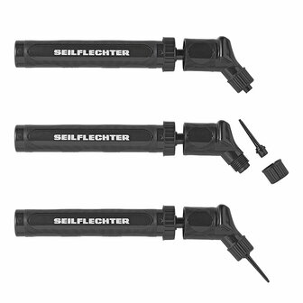 Pompe Fender, plastique, noire avec adaptateur