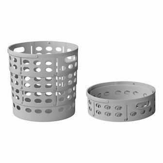 Panier a linge pliable, diametre 35 cm