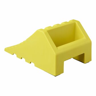 Cale de roue en plastique L avec poignee