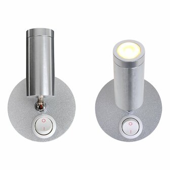 Spot en saillie 1 LED orientable 12 V 120 lm diam. 65 x 65-130 mm