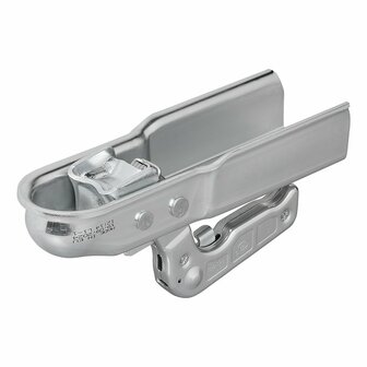 Attelage a boule acier vertical 2 trous carre 60mm 1300kg freine