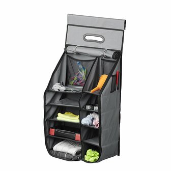 Organiseur 14 compartiments 40 x 78 x 26 cm avec poche zippee + keder 7 mm