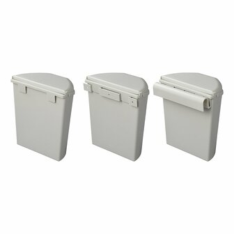 Poubelle avec couvercle 6L pour caravane/camping-car