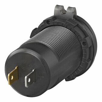 Bo&icirc;tier d&#039;encastrement USB, triple, avec 2x type A et 1x type C + voltmetre
