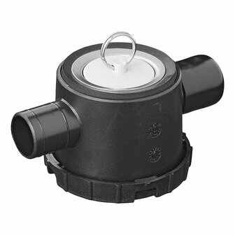 Siphon avec 2 raccords dia 39 mm sous blister