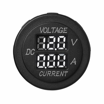 Volt-amperemetre numerique 6-30V 0-10A sous blister