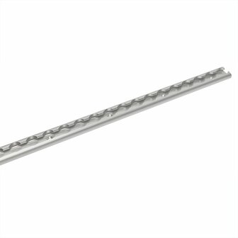 Jeu de rails de reliure en aluminium 2x60cm 6 pieces