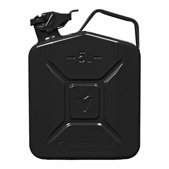 Bidon 5L metal noir homologue UN-TuV/GS