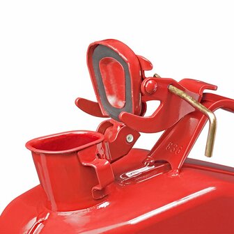 Bidon 5L metal rouge homologue UN-TuV/GS