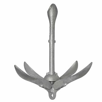 Ancre parapluie 3,2 kg, galvanisee, tete ovo&iuml;de