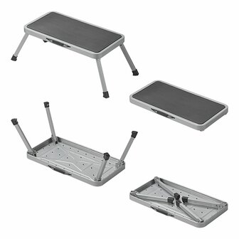 Marchepied XL 1 marche pliable pour caravane/camping-car