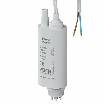 Pompe submersible 12V-12L avec clapet anti-retour sous blister