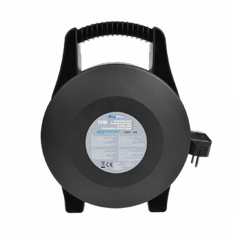Enrouleur de cable Schuko 4 voies 10M 3x1,0mm&sup2;
