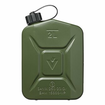 Bidon 2L metal vert homologue ONU
