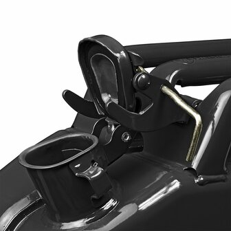 Bidon 10L metal noir homologue UN TuV/GS