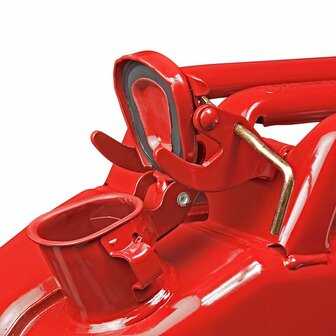 Bidon 10L metal rouge homologue UN TuV/GS