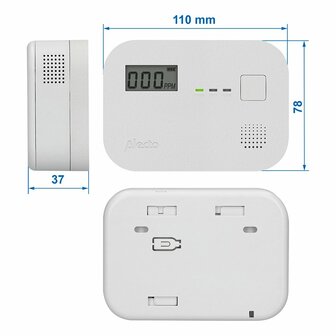 Detecteur de monoxyde de carbone