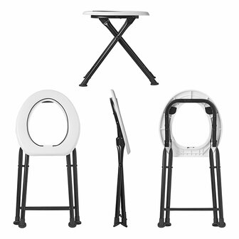 Toilettes pliables