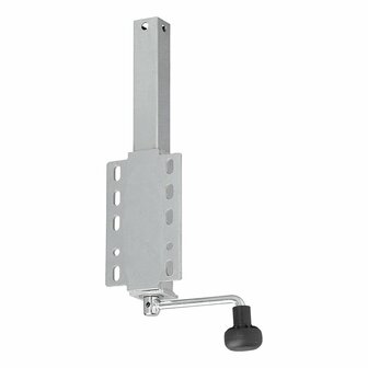 Support de quille reglable pour remorque de bateau 40 x 40 mm, extensible 385-535 mm, 200 kg