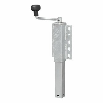 Support de quille reglable pour remorque de bateau 40 x 40 mm, extensible 385-535 mm, 200 kg