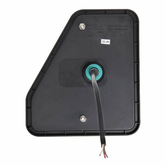Feu arriere 5 fonctions 208x188mm 22LED droit UK