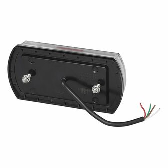 Feu arriere 5 fonctions 225 x 105 mm 43LED droit
