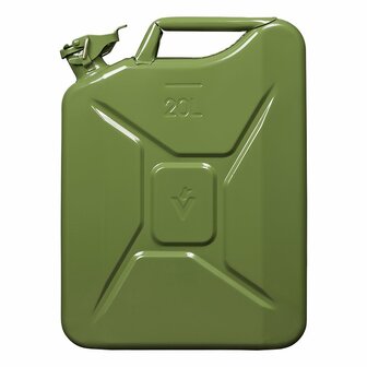 Bidon 20L metal vert homologue UN-TuV/GS