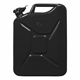 Bidon 20L metal noir homologue UN-TuV/GS