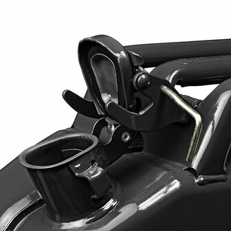 Bidon 20L metal noir homologue UN-TuV/GS