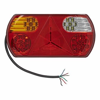 Feu arriere 6 fonctions 296x142mm 32LED gauche