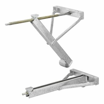 Support d&#039;angle pour caravane 450 kg 615 x 278 mm H:507 mm