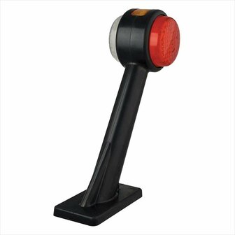 Feu de largeur 12/24V rouge/blanc/orange 166x193mm LED gauche sous blister