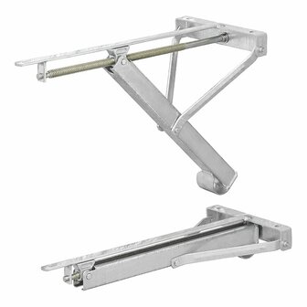 Support d&#039;angle pour caravane 450 kg 663 x 278 mm H : 512 mm