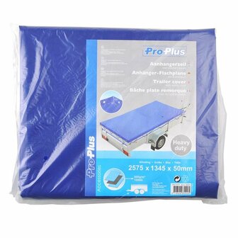 Housse de remorque avec cordon elastique 2575x1345x50mm