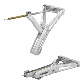 Support d&#039;angle pour caravane 1000 kg 605 x 280 mm H : 470 mm