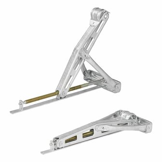 Support d&#039;angle pour caravane 1100 kg 597 x 280 mm H : 497 mm