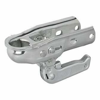 Attelage a boule en acier rond 35-50 mm freine