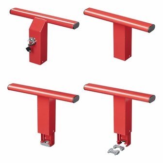 Antivol de barre de remorquage pour vehicules utilitaires