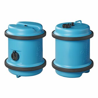 Reservoir d&#039;eau propre Aquaroll 40L bleu