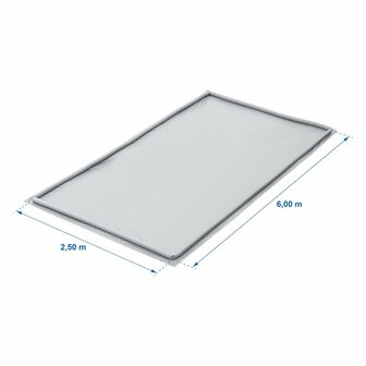 Tapis de sol gonflable 2,50x6,00M