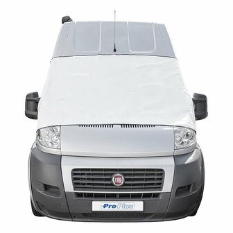 Couvre-vitre blanc pour Fiat Ducato X250 de 06-2006 a 2014