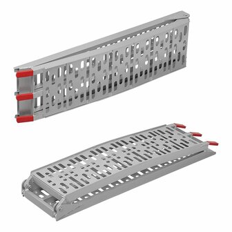 Rampe pliante en aluminium 220x28cm 340kg par piece