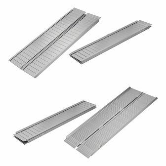 Rampe pliante en aluminium pour fauteuil roulant 183x73cm 270kg