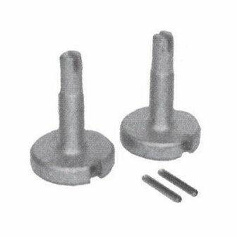 Coupelles de friction pour AKS 2000 (ancien modele) avec goupille - jeu de 2 pieces