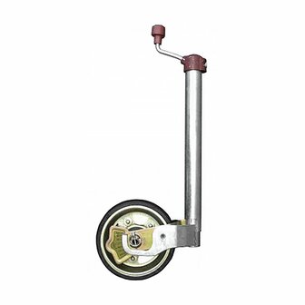 Roue jockey Premium avec manometre a bille diametre 48