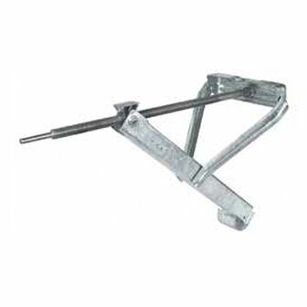 Support d&#039;angle pour caravane  700 kg 605 x 260 mm H:500 mm compact long