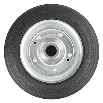 Roue de rechange  pneu en caoutchouc plein 200 x 50 mm