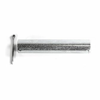 Axe de roue avant  diametre 20 mm