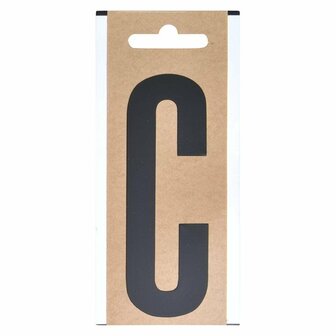 Etiquette lettre C 10cm